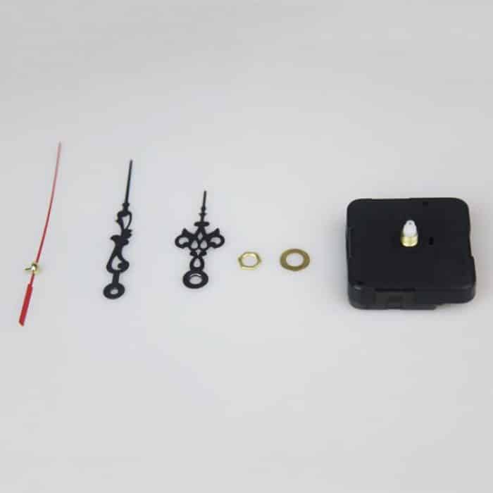 Cross Stitch Framed Quartz Clock Movement Living Room Wall Clock DIY Movement Replacement Parts, Jump Seconds – Bild 6