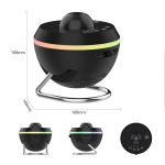 USB Plug-in Space Ball HD Galaxy Projector Lamp Dynamic Meteor Starry Sky Atmosphere Light – Bild 2