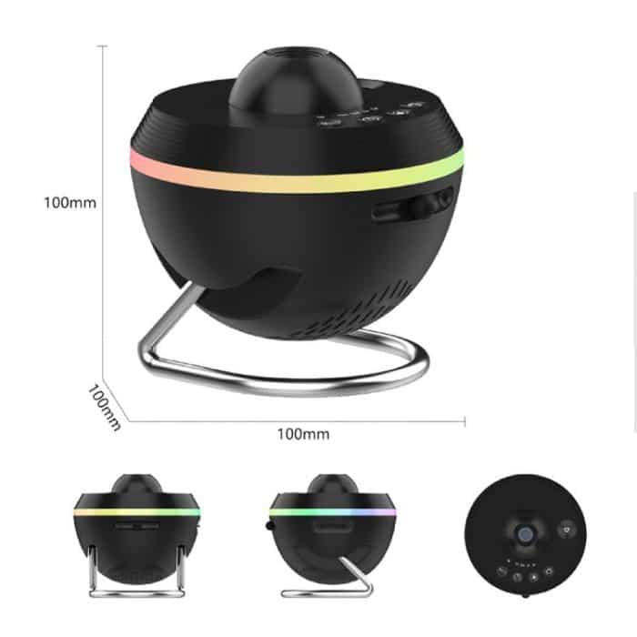 USB Plug-in Space Ball HD Galaxy Projector Lamp Dynamic Meteor Starry Sky Atmosphere Light – Bild 2