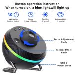 USB Plug-in Space Ball HD Galaxy Projector Lamp Dynamic Meteor Starry Sky Atmosphere Light – Bild 3