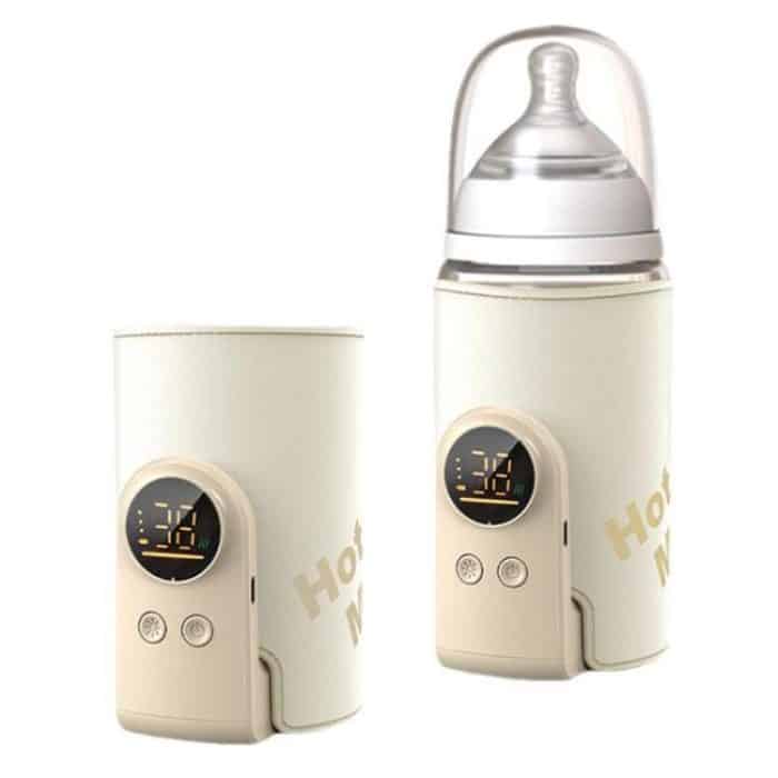 TBD0605987601.jpg 18W Wireless Baby Bottle Warmer 6 Adjustable Temperature Settings Milk Thermo Cover for Breastfeeding & Formula, 6000mAh, 8000mAh, 10000mAh – Bild 1