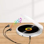 Kecag Mini Portable CD Player Walkman Study and Repeat Retro MP3 Music CD Player, KC-707 – Bild 7