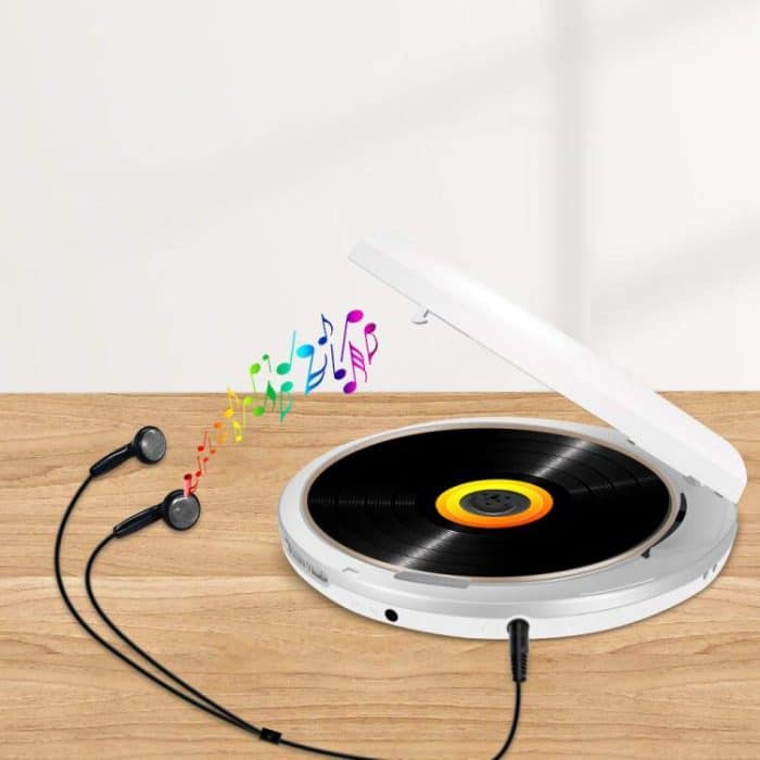 Kecag Mini Portable CD Player Walkman Study and Repeat Retro MP3 Music CD Player, KC-707 – Bild 7