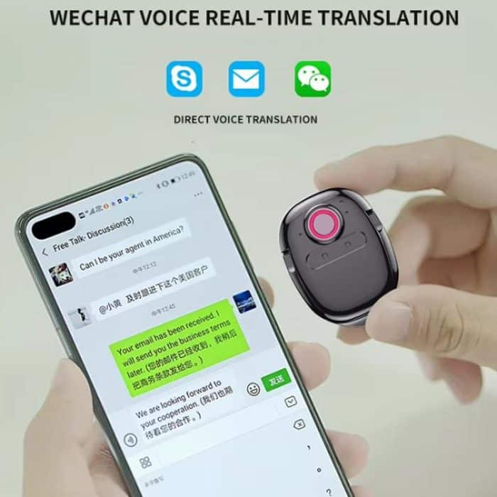 Multilingual Mini Translator Real-Time Voice To Text Translation For Travel, Business & Instant Chat – Bild 8