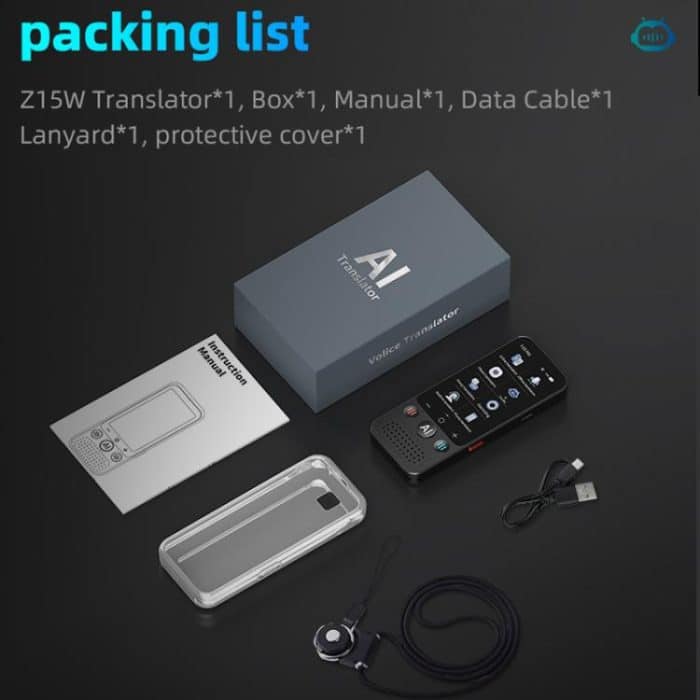 3.1-inch Screen Multilanguage AI Translator Device 139 Online/17 Offline Languages, Real-Time Voice/Photo/Text Translation – Bild 13