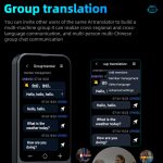 3.1-inch Screen Multilanguage AI Translator Device 139 Online/17 Offline Languages, Real-Time Voice/Photo/Text Translation – Bild 10