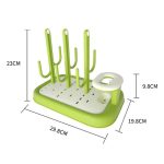 Baby Bottle Drying Rack Drain Drying Rack Insertable Bottle Brush Nipple Brush Storage Holder – Bild 3