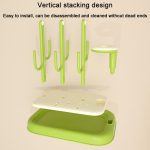 Baby Bottle Drying Rack Drain Drying Rack Insertable Bottle Brush Nipple Brush Storage Holder – Bild 5