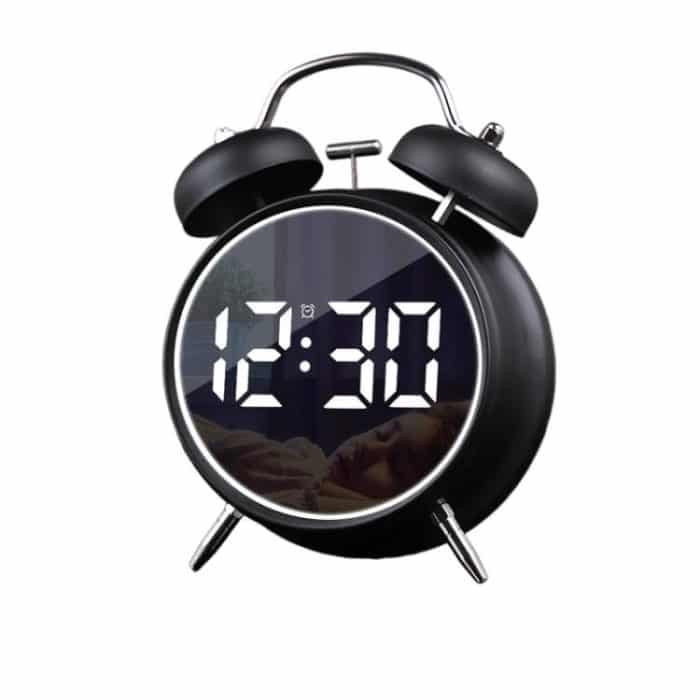 TBD0606007801A.jpg 12/24H LED Screen Alarm Clock Loud Metal Clock With Night Light Plug-In Children Clock – Bild 1