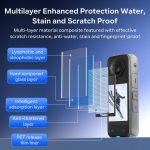 For Insta360 X5 / X4 aMagisn Tempered Glass Screen Protector Anti-Scratch 9H Hardness – Bild 5