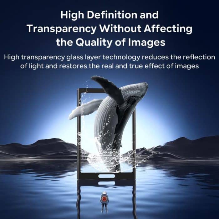 For Insta360 X5 / X4 aMagisn Tempered Glass Screen Protector Anti-Scratch 9H Hardness – Bild 6