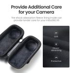 Für Insta360 X5 Kamera aMagisn Aufbewahrungstasche Hartschalen-Schutzhülle mit Karabinerclip – Bild 8