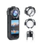 Für Insta360 X5 Anti-Fog Snap-On Objektivschutz Langlebige Glasabdeckung