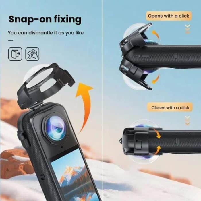 Für Insta360 X5 Anti-Fog Snap-On Objektivschutz Langlebige Glasabdeckung – Bild 4