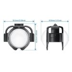 Für Insta360 X5 Anti-Fog Snap-On Objektivschutz Langlebige Glasabdeckung – Bild 7