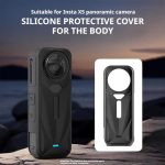 For Insta360 X5 Camera Silicone Case Body Cover Anti-dust and Stain-resistant Protective Shell, Silicone Case – Bild 2