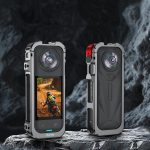 For Insta360 X5 Camera Flymile Metal Frame Lens Cover Set Rabbit Cage Expansion Bracket – Bild 6