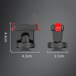 Für Osmo Action 3 / 4 / 5 Pro Flymile AC5003 Magnetkopf-Schnellverschlussbasis, For Osmo Action 3 / 4 / 5 Pro – Bild 12