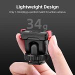 Für Osmo Action 3 / 4 / 5 Pro Flymile AC5003 Magnetkopf-Schnellverschlussbasis, For Osmo Action 3 / 4 / 5 Pro – Bild 4