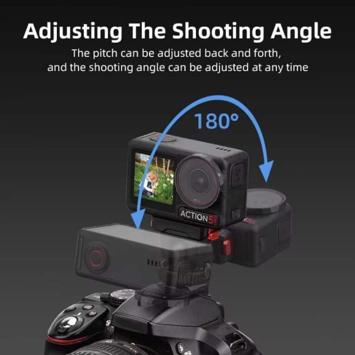 Für Osmo Action 3 / 4 / 5 Pro Flymile AC5003 Magnetkopf-Schnellverschlussbasis, For Osmo Action 3 / 4 / 5 Pro – Bild 7