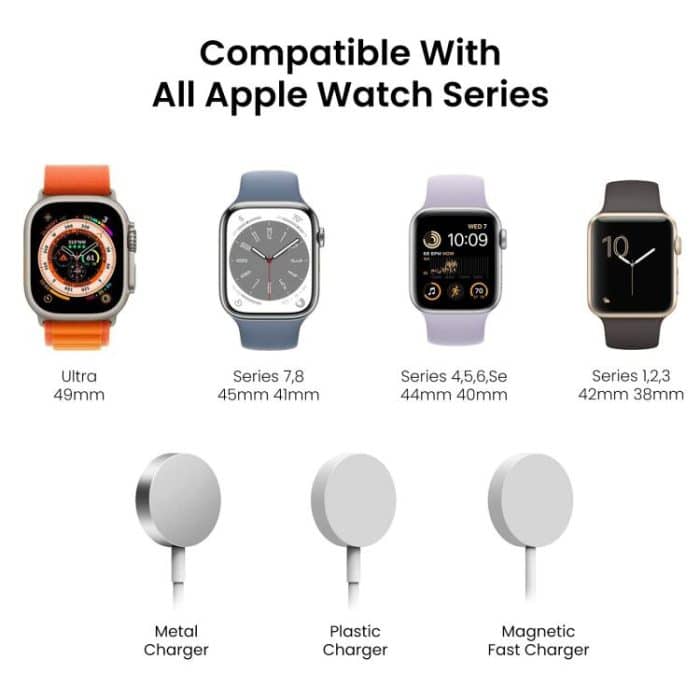 For Apple Watch AhaStyle DD05 Silicone Mini Charging Stand, Without Charger – Bild 5