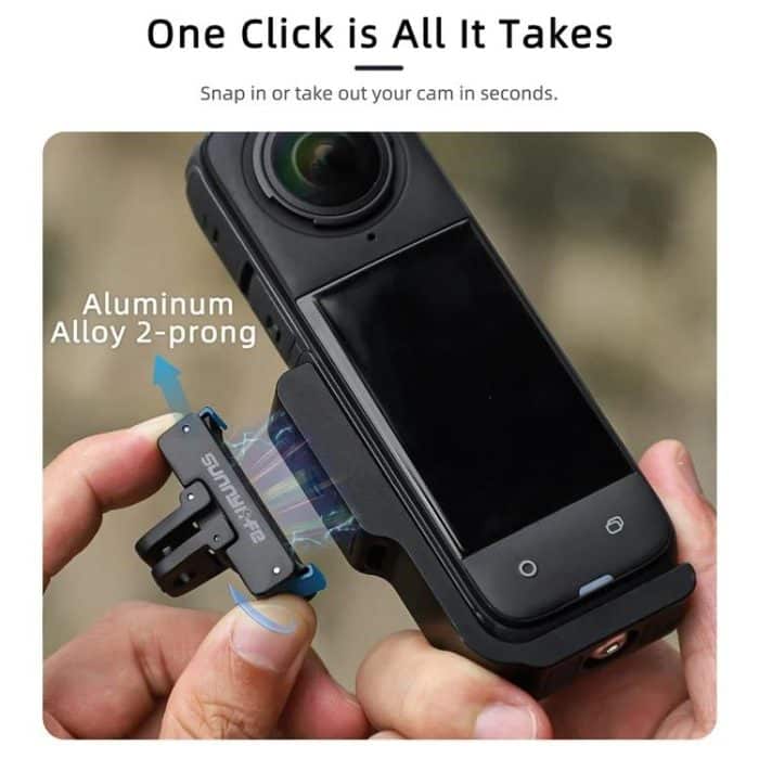 For Insta360 X5 / X4 Sunnylife X4-ZJ826 L-shape Conversion Bracket Magnetic Adaptor Expansion Accessory, X4-ZJ826 – Bild 3