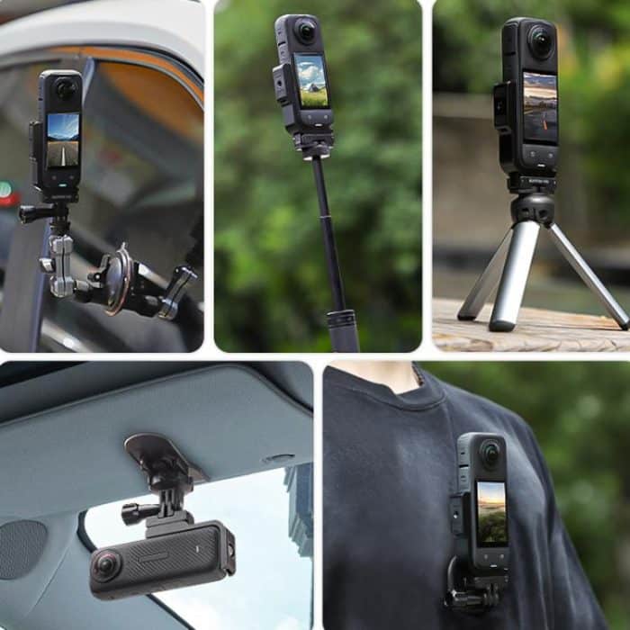 For Insta360 X5 / X4 Sunnylife X4-ZJ826 L-shape Conversion Bracket Magnetic Adaptor Expansion Accessory, X4-ZJ826 – Bild 10