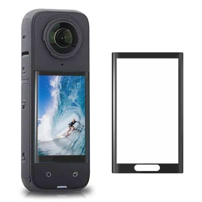 Sunnylife Curved Tempered Film HD Anti-Explosion Anti-Drop Scratch Protective Film, For Insta360 X5 / X4, For Insta360 X5 / X4 2sets – Bild 1