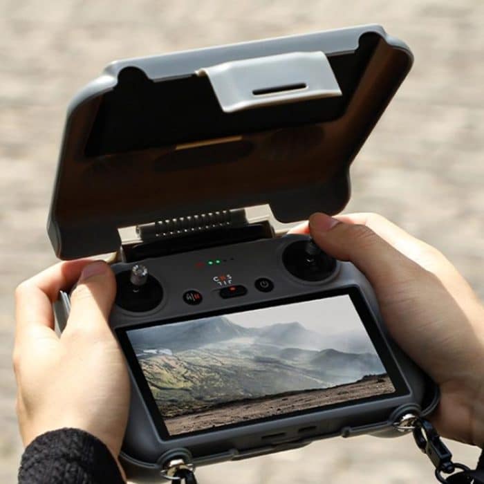 Sunnylife ZN985 Remote Control 2 In 1 Visor Storage Case, For DJI RC 2 / 1 – Bild 2