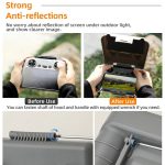 Sunnylife ZN985 Remote Control 2 In 1 Visor Storage Case, For DJI RC 2 / 1 – Bild 12