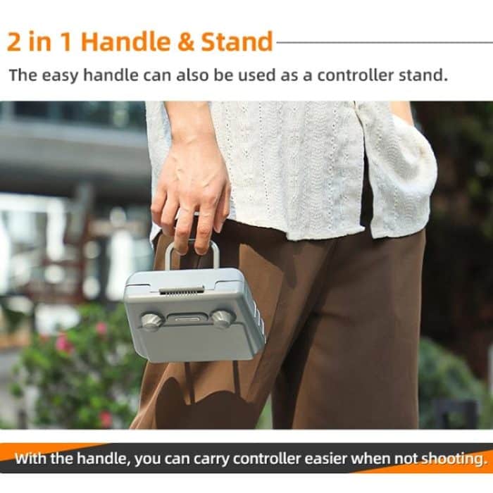 Sunnylife ZN985 Remote Control 2 In 1 Visor Storage Case, For DJI RC 2 / 1 – Bild 7