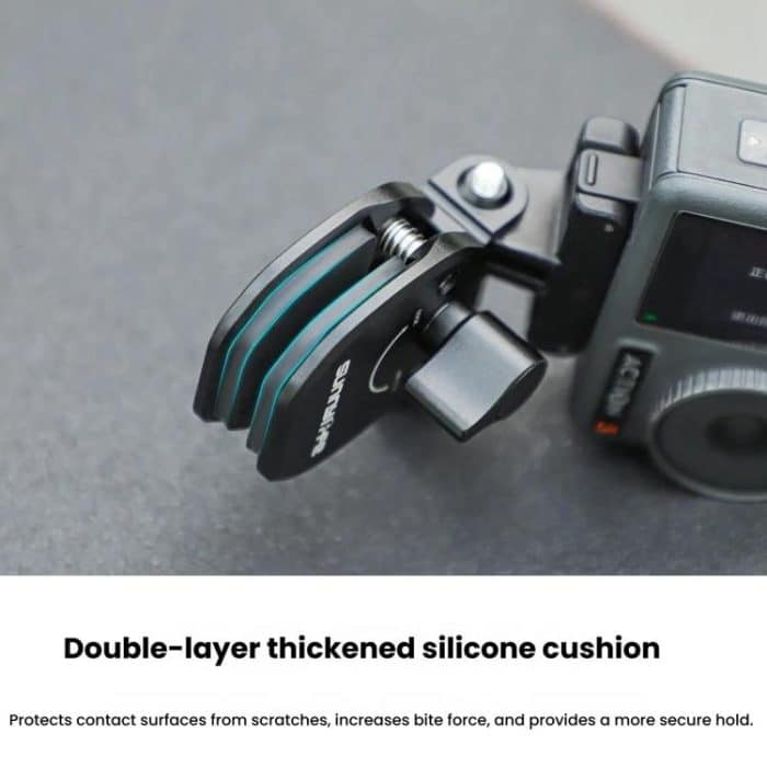 Sunnylife ZJ846 Sports Camera Universal Mount Motorcycle Windshield Clip, ZJ846 – Bild 4