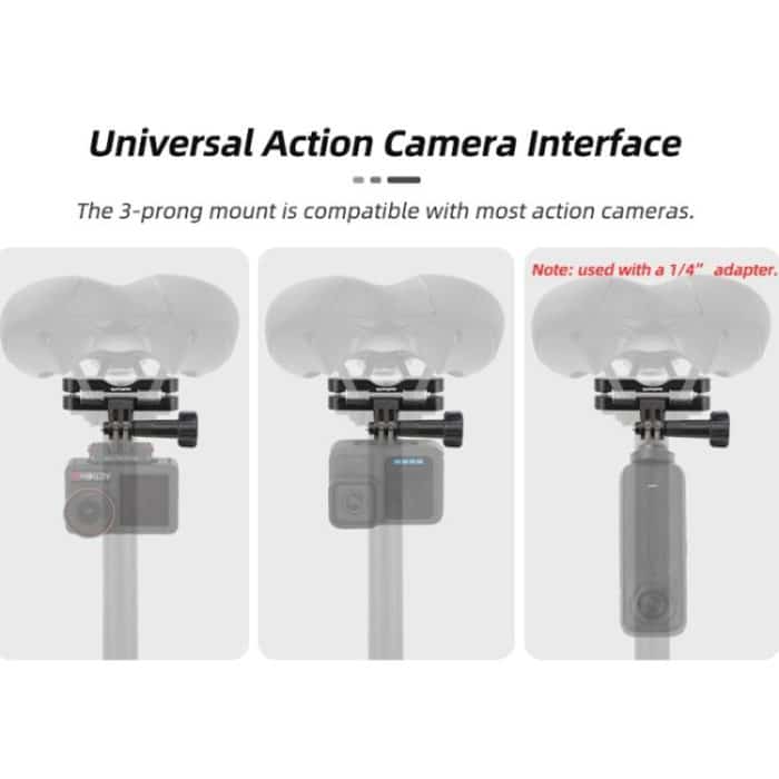 Sunnylife ZJ942 Sports Camera Bike Seat Mount Cycling Bracket – Bild 7