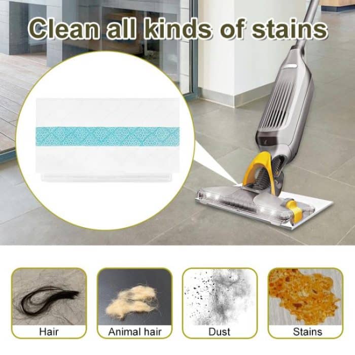 2pcs /Pack Disposable Mop Pad Refills For Shark Vacmop VM252/VM250/VM200/VMP30 – Bild 5
