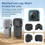 For Insta360 X5 Action Camera Protective Accessories, aMagisn Body Case+Lens Cap Black, aMagisn Body Case+Lens Cap Gray, aMagisn Body Case Black, aMagisn Body Case Gray – Bild 3