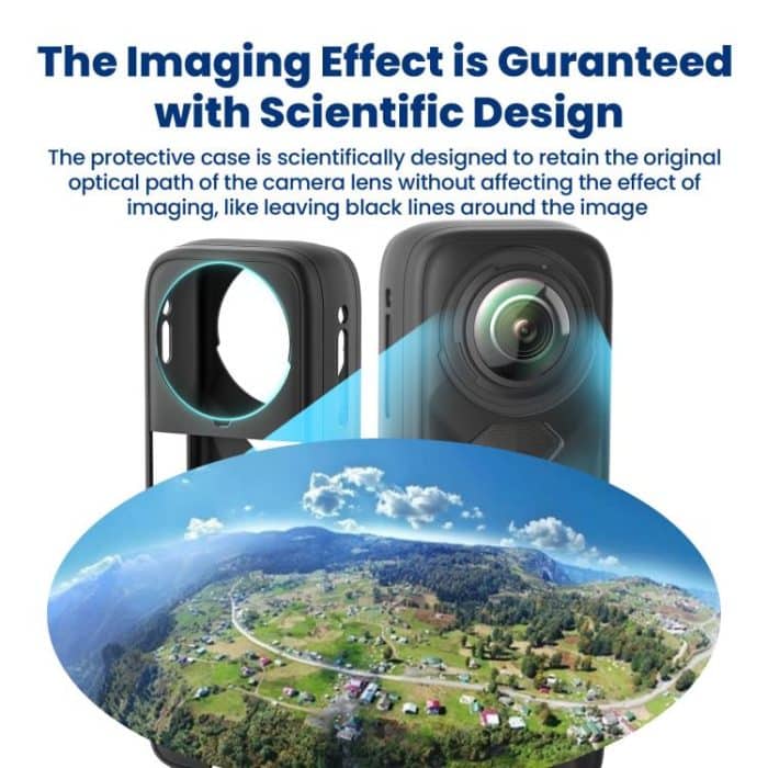 For Insta360 X5 Action Camera Protective Accessories, aMagisn Body Case+Lens Cap Black, aMagisn Body Case+Lens Cap Gray, aMagisn Body Case Black, aMagisn Body Case Gray – Bild 7