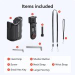 aMagisn Xplorer Grip Kit Street Vlogging-Griff für Actionkameras der Serien Insta360, DJI Action und GoPro Hero – Bild 12