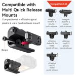 aMagisn Xplorer Grip Kit Street Vlogging-Griff für Actionkameras der Serien Insta360, DJI Action und GoPro Hero – Bild 5