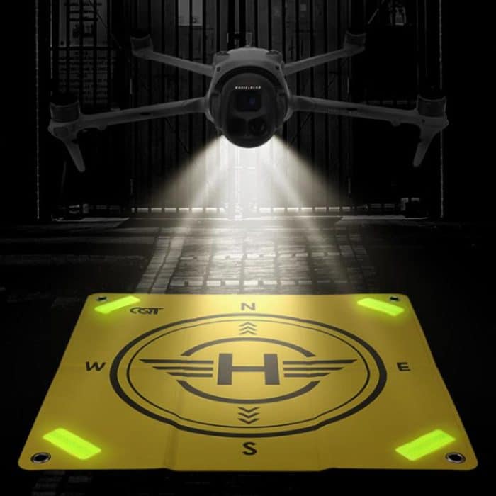 CQT 55cm Universal Reflective Drone Landing Pad Dual-Sided Waterproof Foldable Mat with Ground Pegs – Bild 2