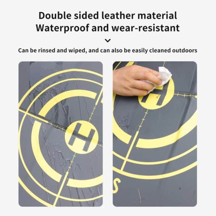 CQT 55cm Universal Reflective Drone Landing Pad Dual-Sided Waterproof Foldable Mat with Ground Pegs – Bild 5