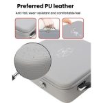 For DJI Mavic 4 Pro Fly More Combo / Creator Combo Carrying Case Durable PU Crossbody Shoulder Bag, Shoulder Bag Black, Shoulder Bag Gray – Bild 5