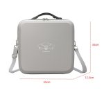 For DJI Mavic 4 Pro Fly More Combo / Creator Combo Carrying Case Durable PU Crossbody Shoulder Bag, Shoulder Bag Black, Shoulder Bag Gray – Bild 8
