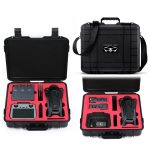 For DJI Mavic 4 Pro Fly More Combo RC 2 Explosion-Proof Box EVA Shockproof Storage Case With Shoulder Strap