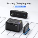 Für Insta360 X5 Kamera AMagisn Batterie Ladegerät Schnelle Ladestation Für 3 Batterien Gleichzeitig – Bild 3