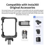For Insta360 Ace Pro 2 / Ace Pro Camera AMagisn Quick Release Metal Cage Horizontal & Vertical Shooting Protective Frame – Bild 11