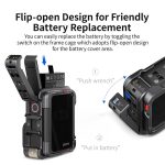 For Insta360 Ace Pro 2 / Ace Pro Camera AMagisn Quick Release Metal Cage Horizontal & Vertical Shooting Protective Frame – Bild 5