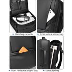 WEIXIER B759 Simple Expandable Men Shoulder Bag Large Capacity Laptop Backpacks – Bild 11