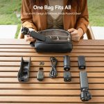 For DJI Osmo Pocket 3 Creator Combo TELESIN Universal Portable Storage Bag Carrying Case – Bild 4
