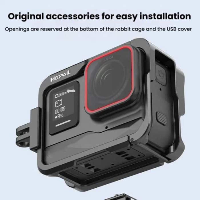 Metal Rabbit Cage Camera Frame Accessories, For Insta360 Ace HEPAIL AC-25, For Insta360 Ace Pro HEPAIL AC-26 – Bild 7