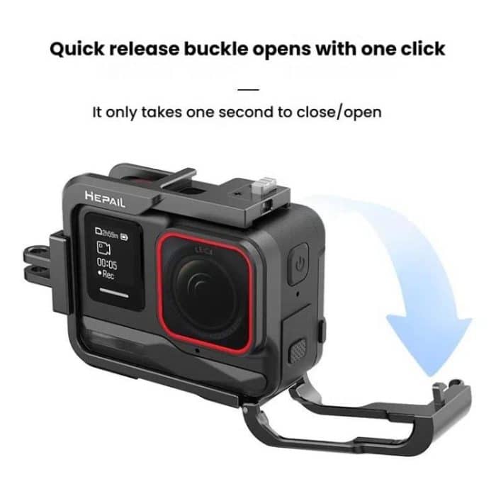 Metal Rabbit Cage Camera Frame Accessories, For Insta360 Ace HEPAIL AC-25, For Insta360 Ace Pro HEPAIL AC-26 – Bild 9